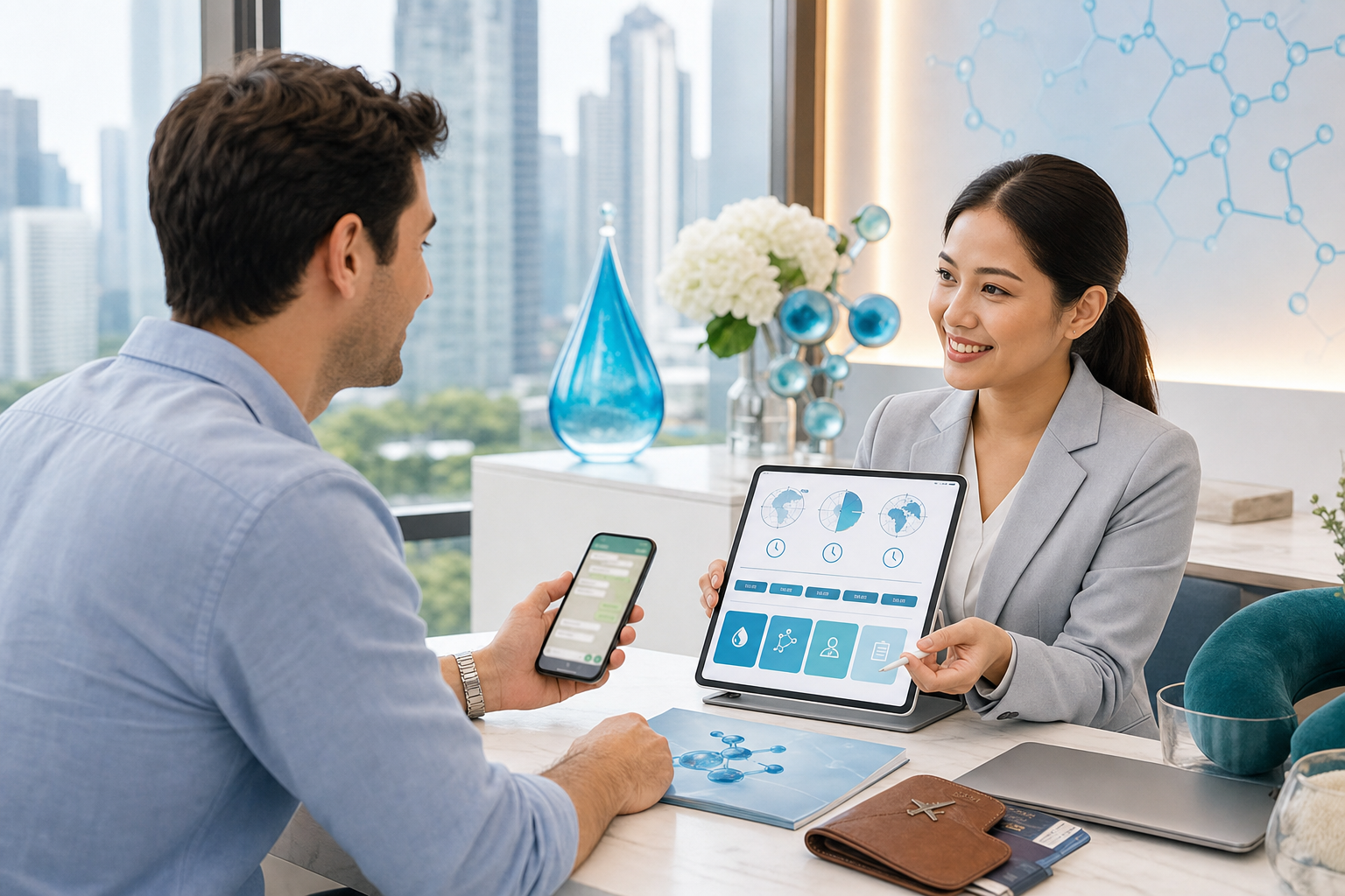 StemCell Manila international patient trip calculator and WhatsApp planning