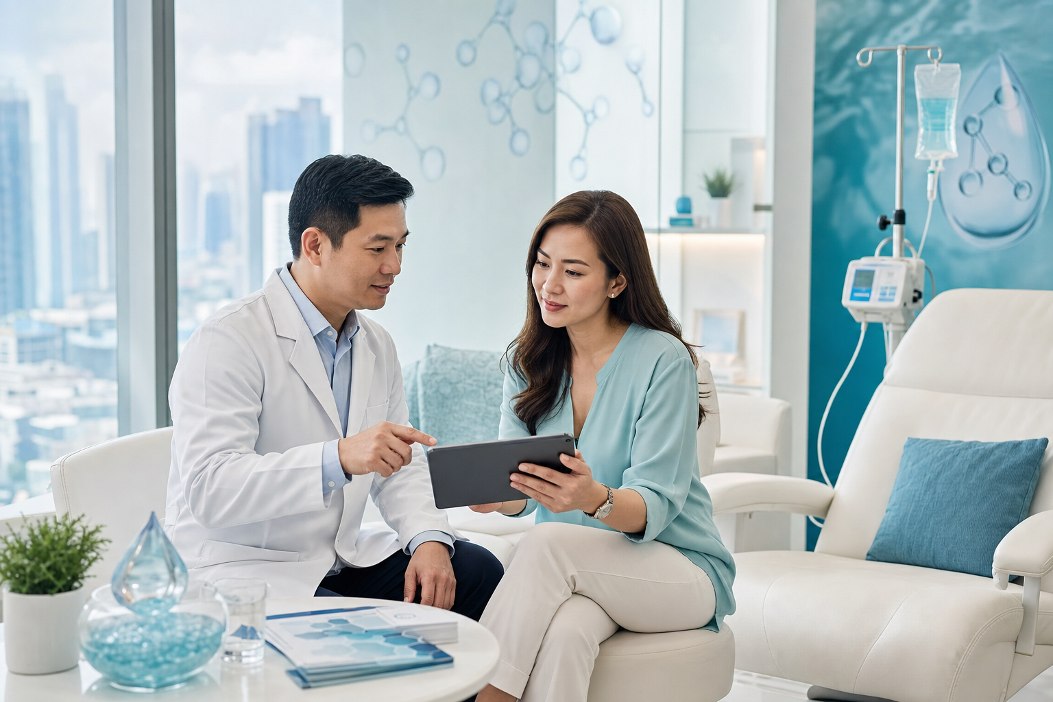 StemCell Manila NAD+ and Myers combination consultation in Makati